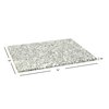 Hds Trading 12 x 16 Granite Cutting Board, White ZOR95881